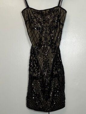 privy sequin dress Privy Stripe Sequins Dress